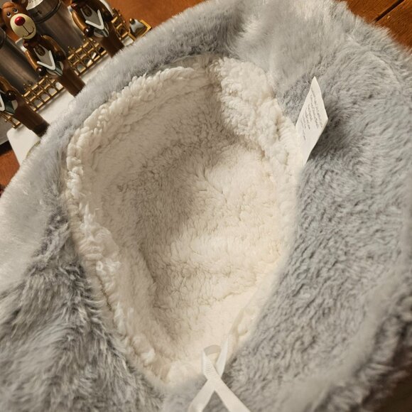 vintage faux fur brimmed hat very soft - Picture 3 of 4